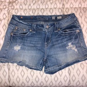 Miss Me Mid-Rise Shorts